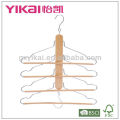 mutifunction wooden trousers hanger